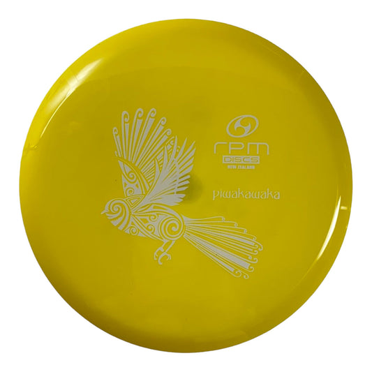 RPM Discs Piwakawaka | Atomic | Yellow/White 178-179g Disc Golf
