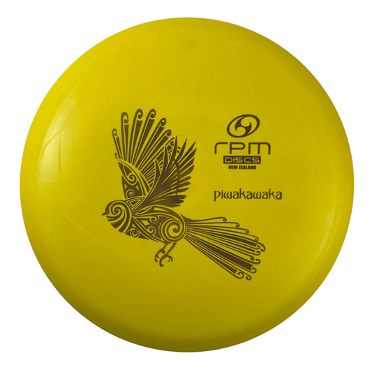 RPM Discs Piwakawaka | Strata | Yellow/Gold 178-179g Disc Golf