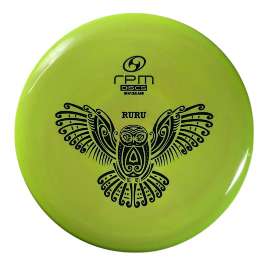 RPM Discs Ruru | Atomic | Green/Black 175g Disc Golf