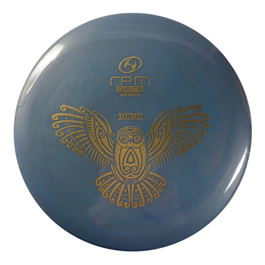 RPM Discs Ruru | Atomic | Grey/Gold 175g Disc Golf