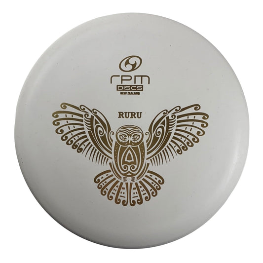 RPM Discs Ruru | Magma | White/Gold 173g Disc Golf