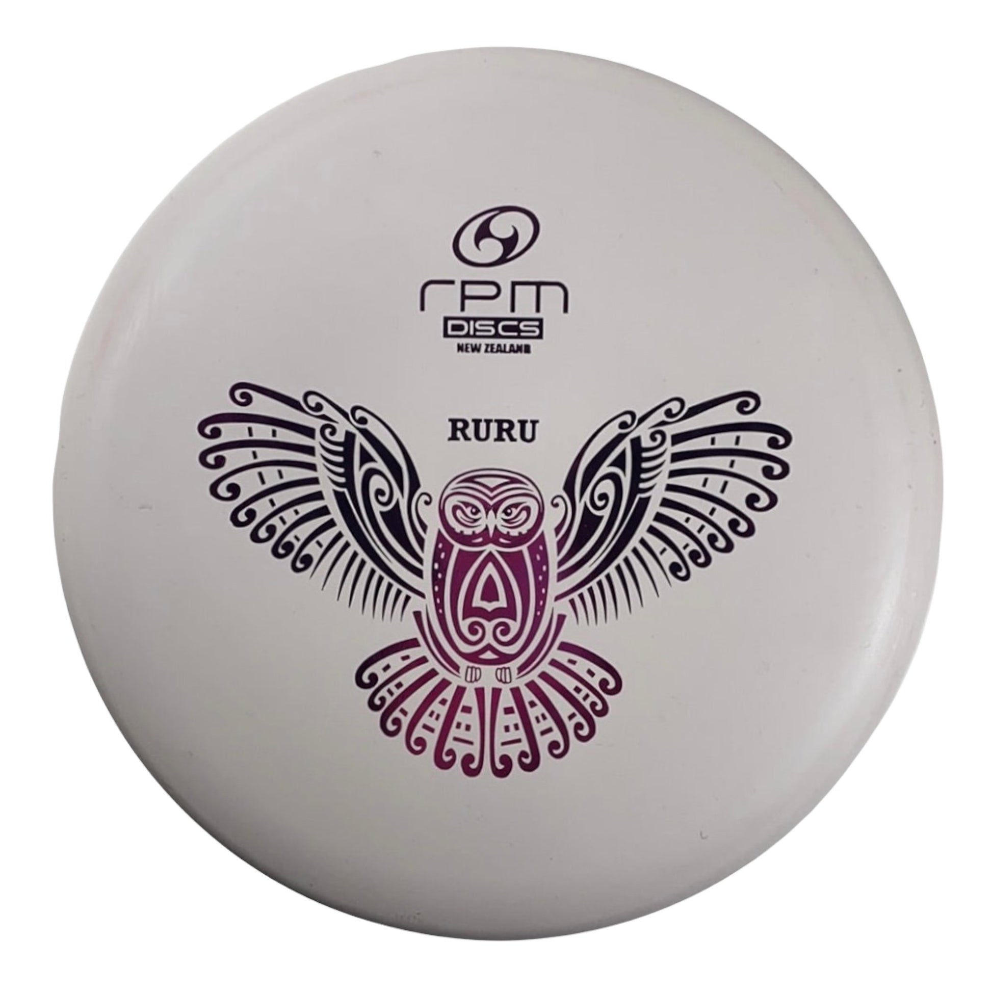 RPM Discs Ruru | Magma | White/Pink 171- 173g Disc Golf