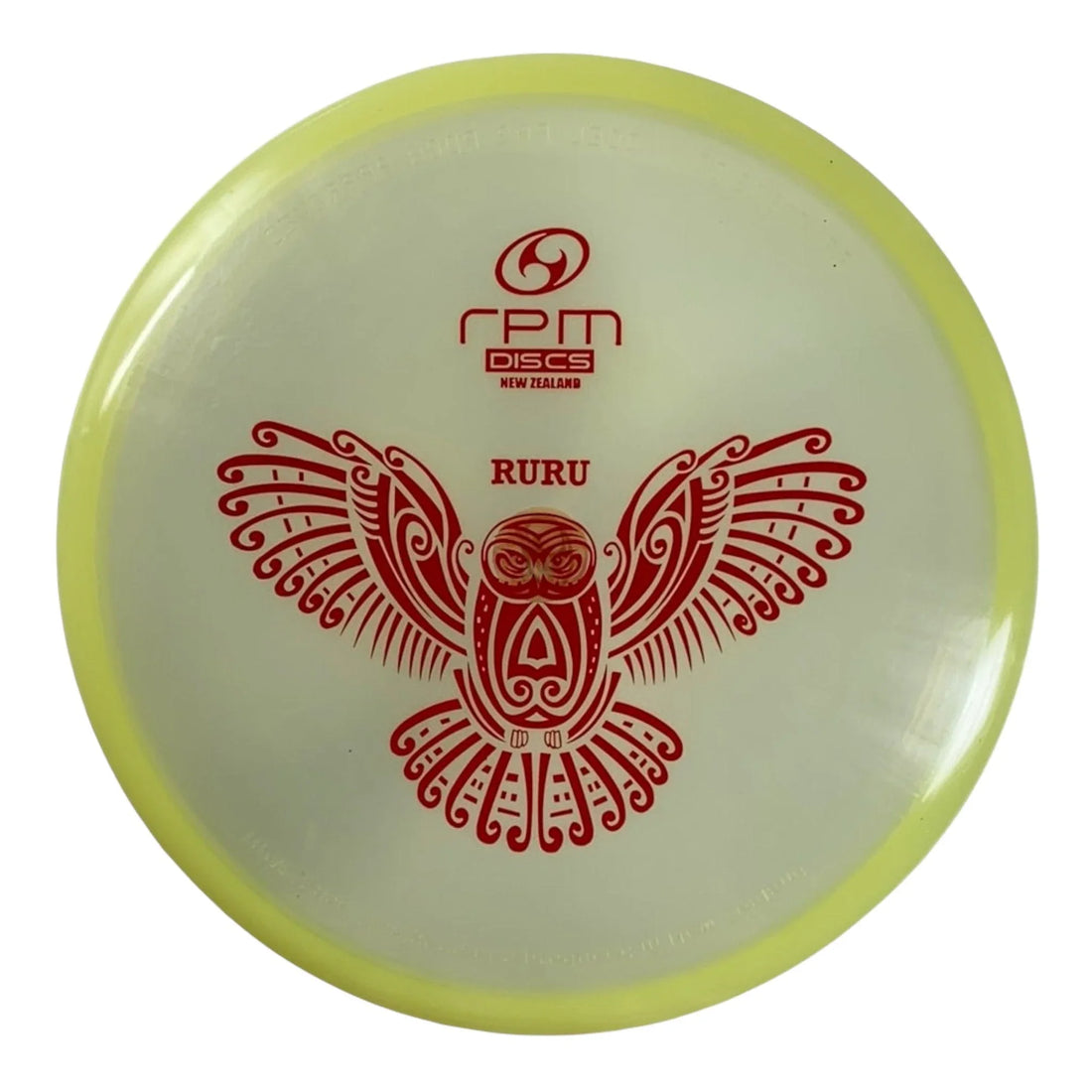 RPM Discs Ruru | Cosmic | Yellow/Red 172g Disc Golf
