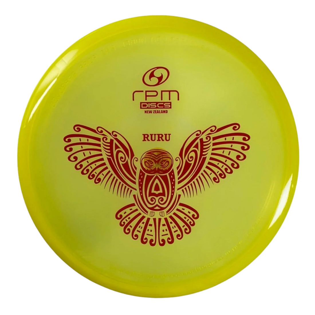 RPM Discs Ruru | Cosmic | Yellow/Red 174g Disc Golf