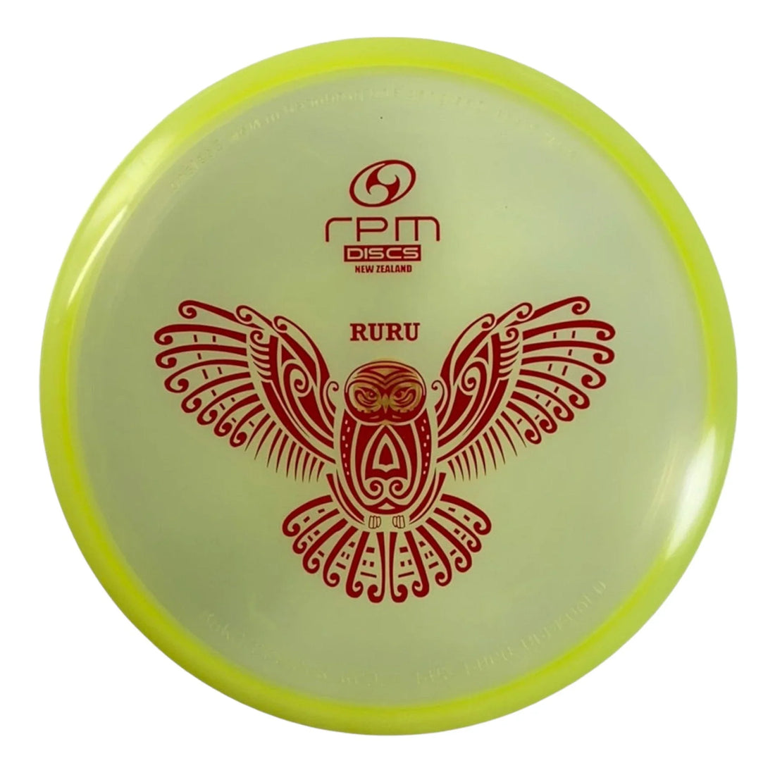 RPM Discs Ruru | Cosmic | Yellow/Red 174g Disc Golf