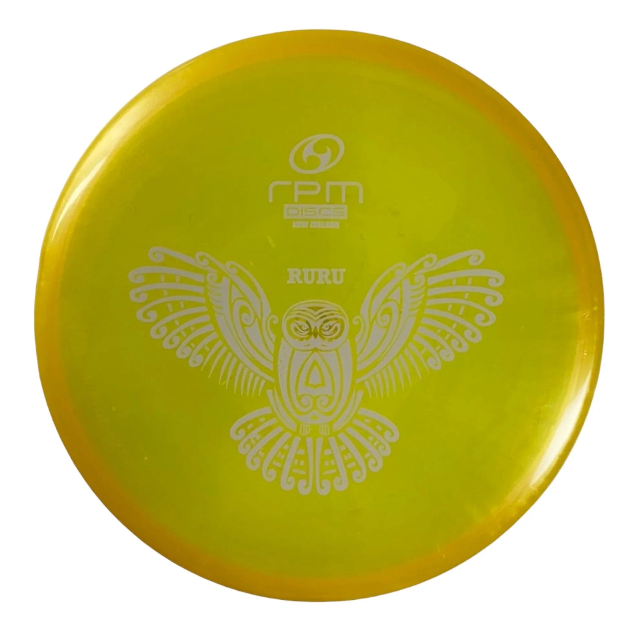 RPM Discs Ruru | Cosmic | Yellow/White 173g Disc Golf
