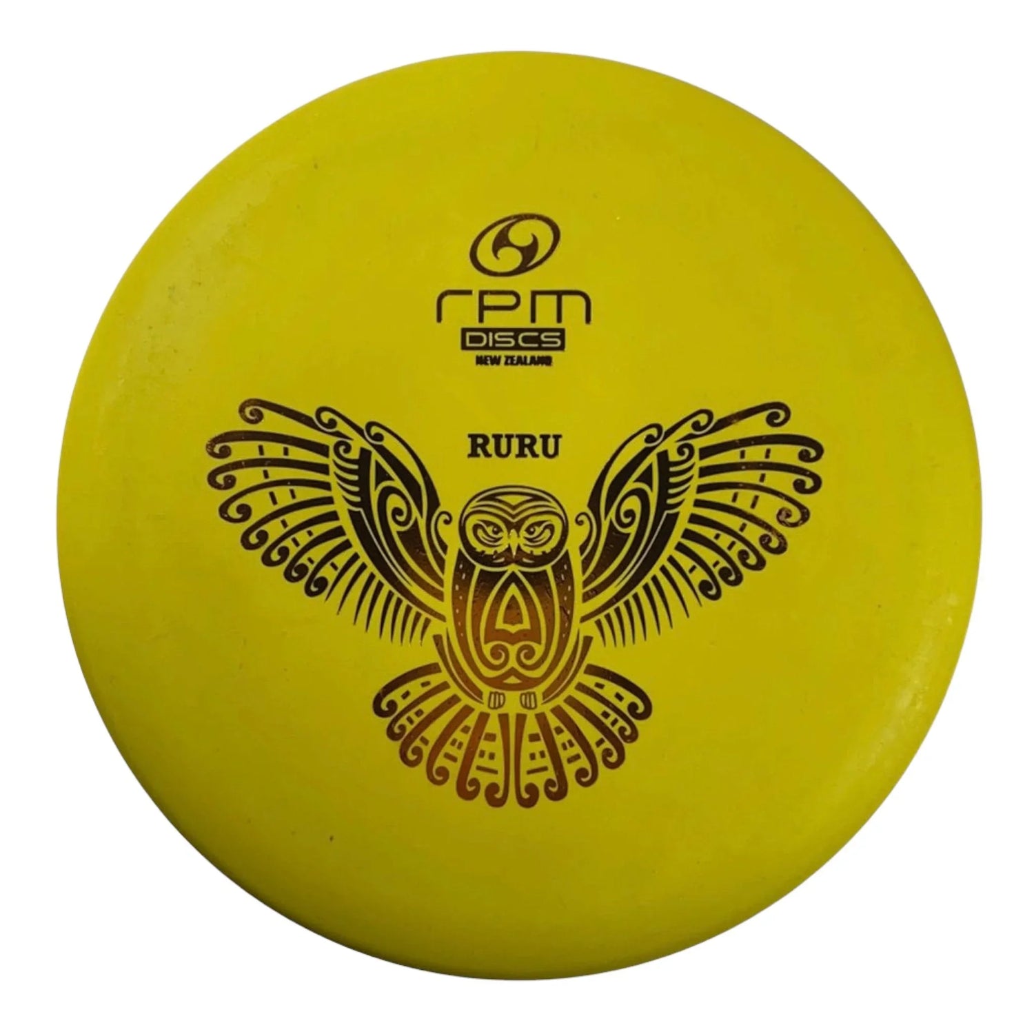 RPM Discs Ruru | Magma | Yellow/Bronze 169 - 171g Disc Golf