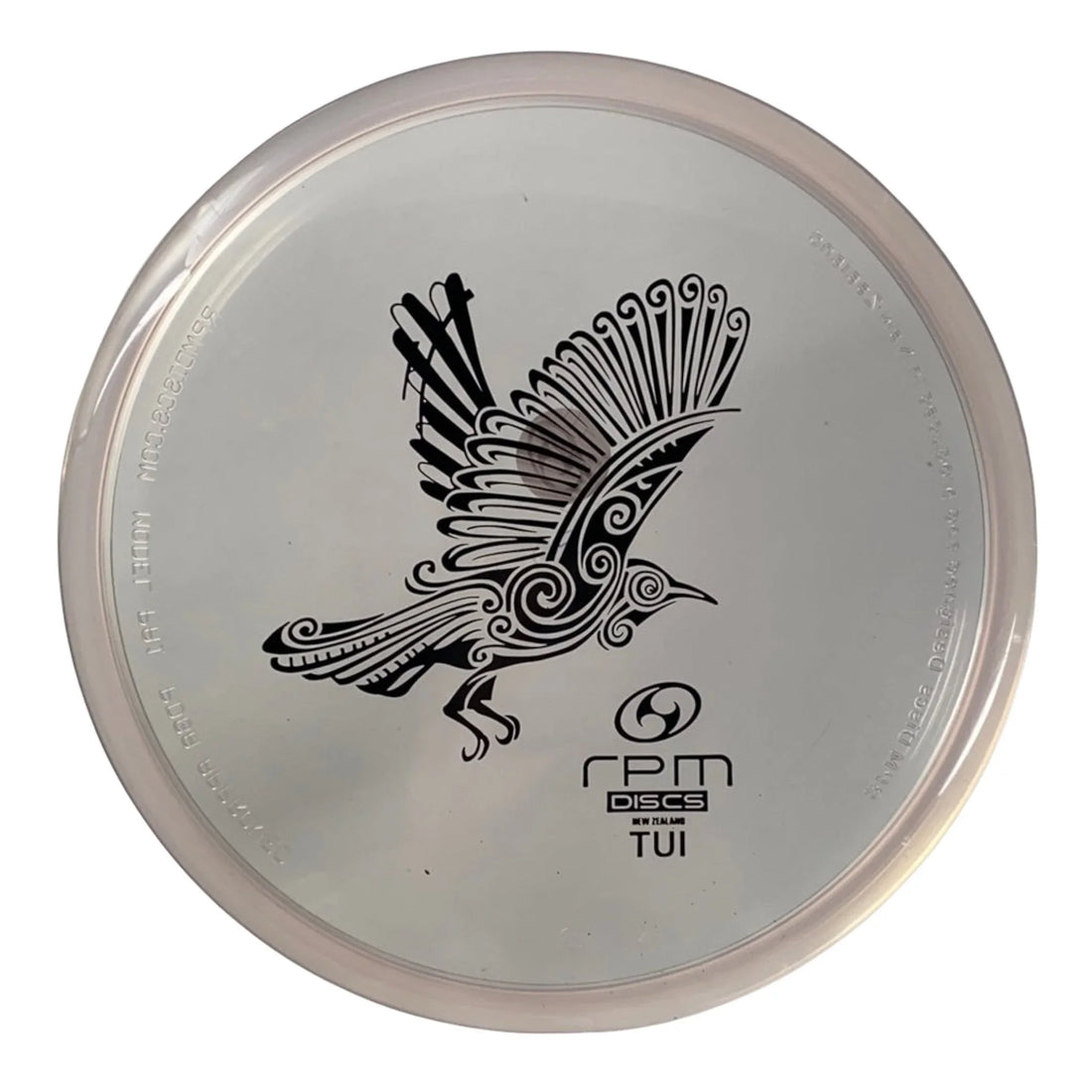 RPM Discs Tui | Cosmic | Clear/Black 172g Disc Golf