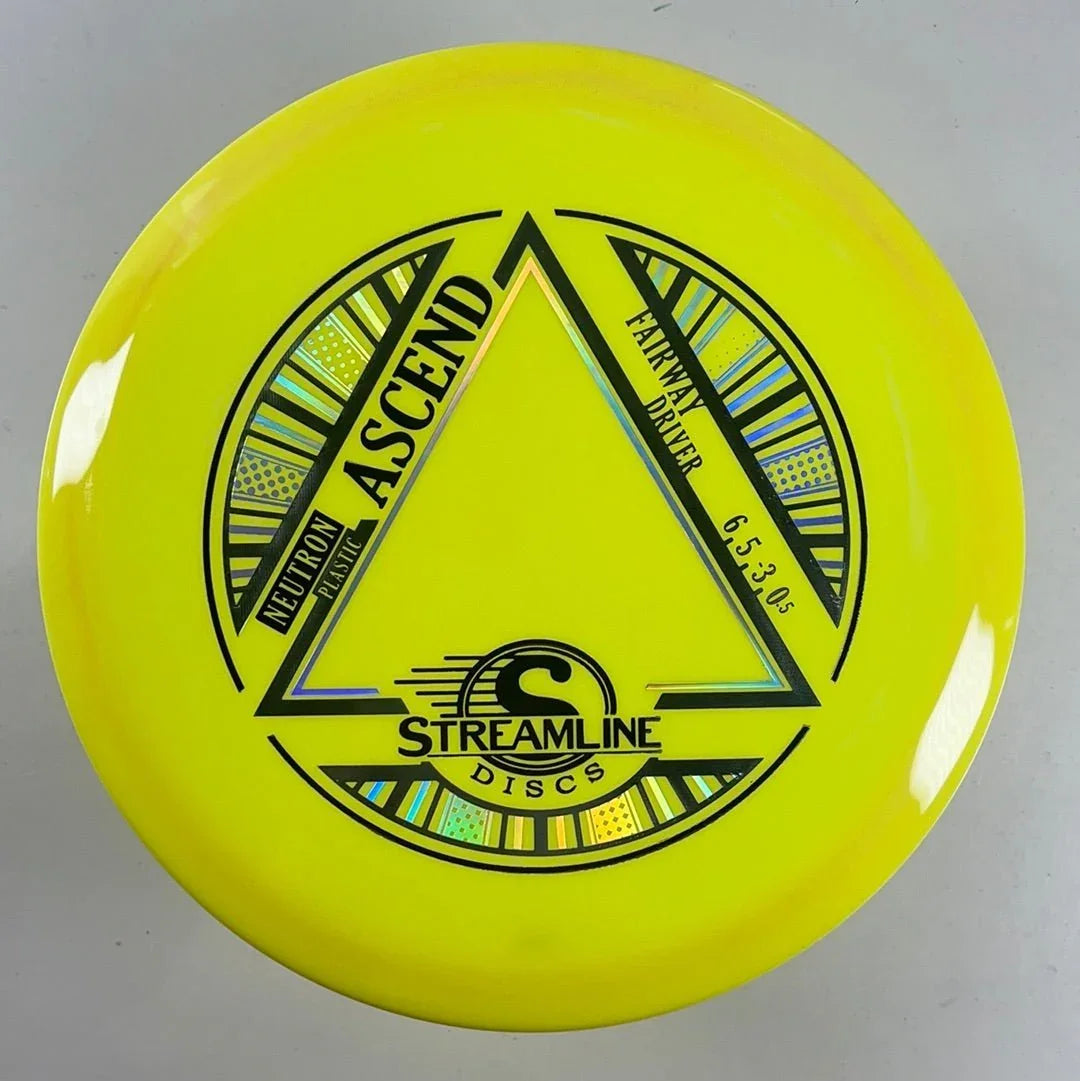 Streamline Discs Ascend | Neutron | Yellow/Blue 165g Disc Golf