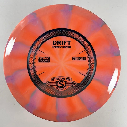 Streamline Discs Drift | Cosmic Neutron | Orange/Blue 173g Disc Golf