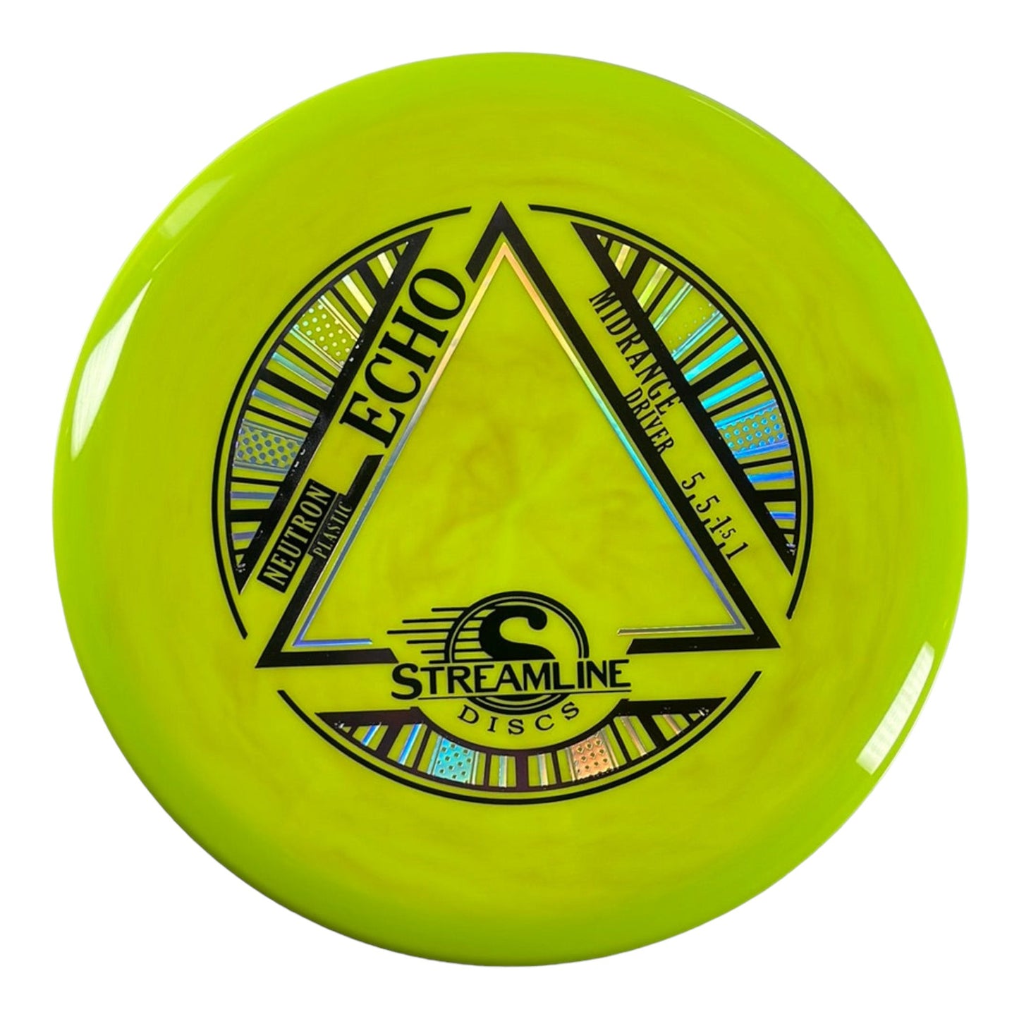 Streamline Discs Echo | Neutron | Green/Purple 173g Disc Golf