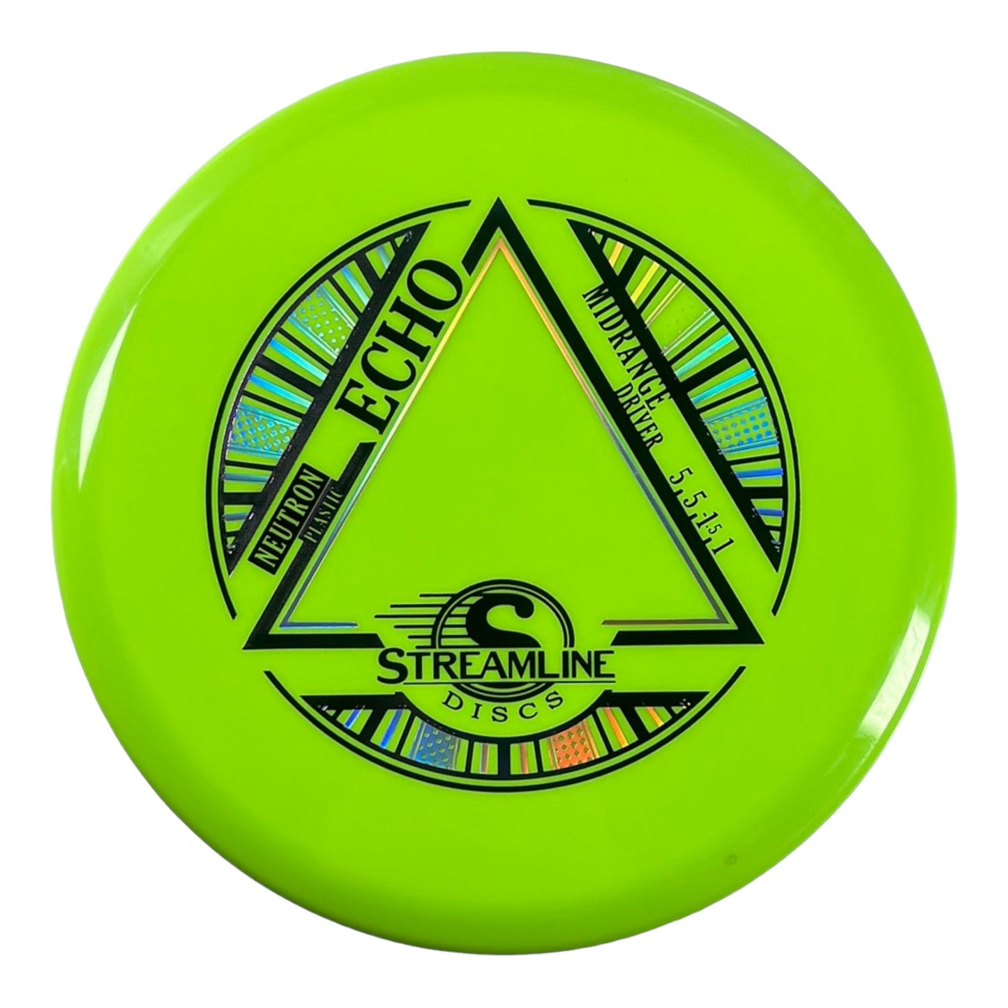 Streamline Discs Echo | Neutron | Green/Purple 178g Disc Golf