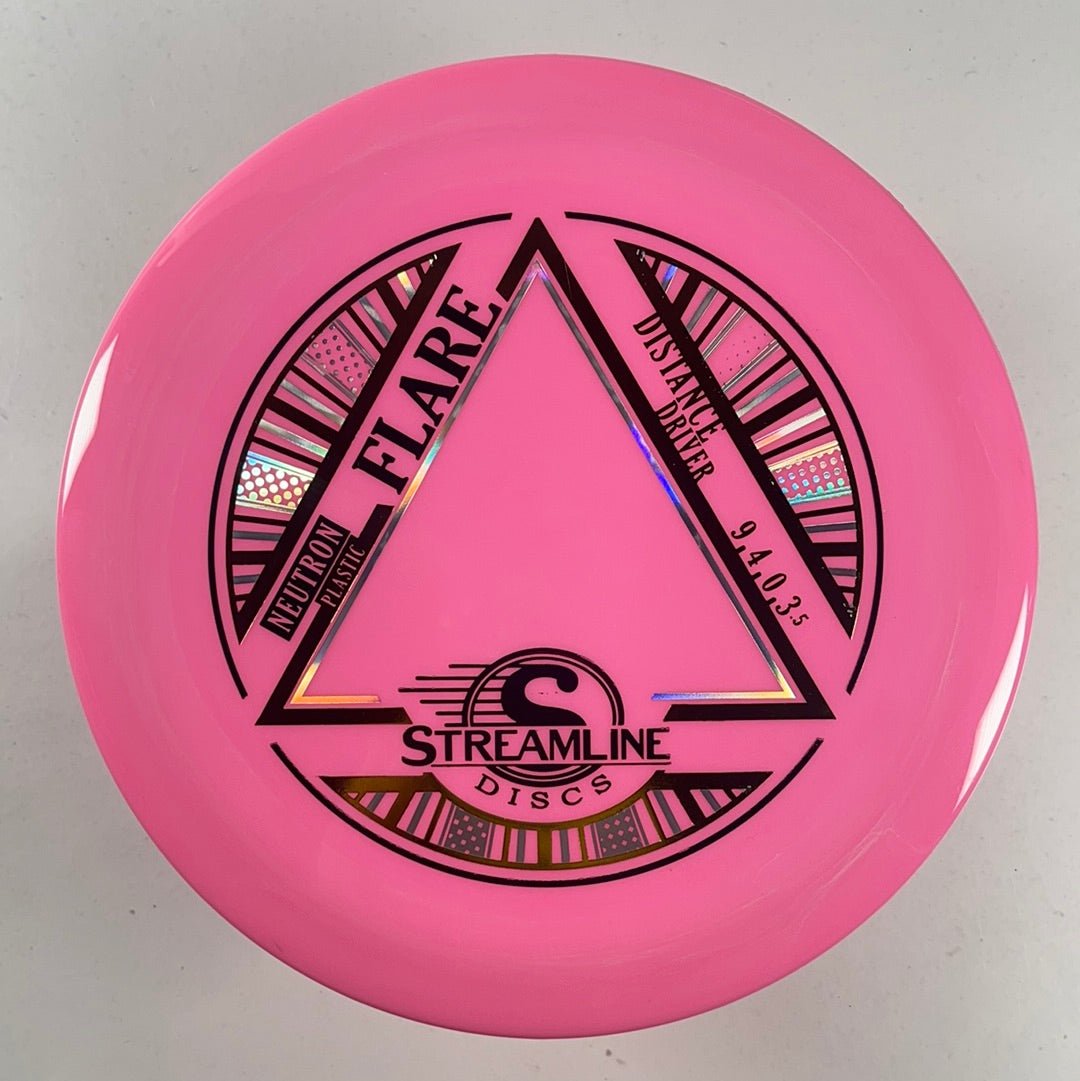 Streamline Discs Flare | Neutron | Pink/Gold 175g Disc Golf