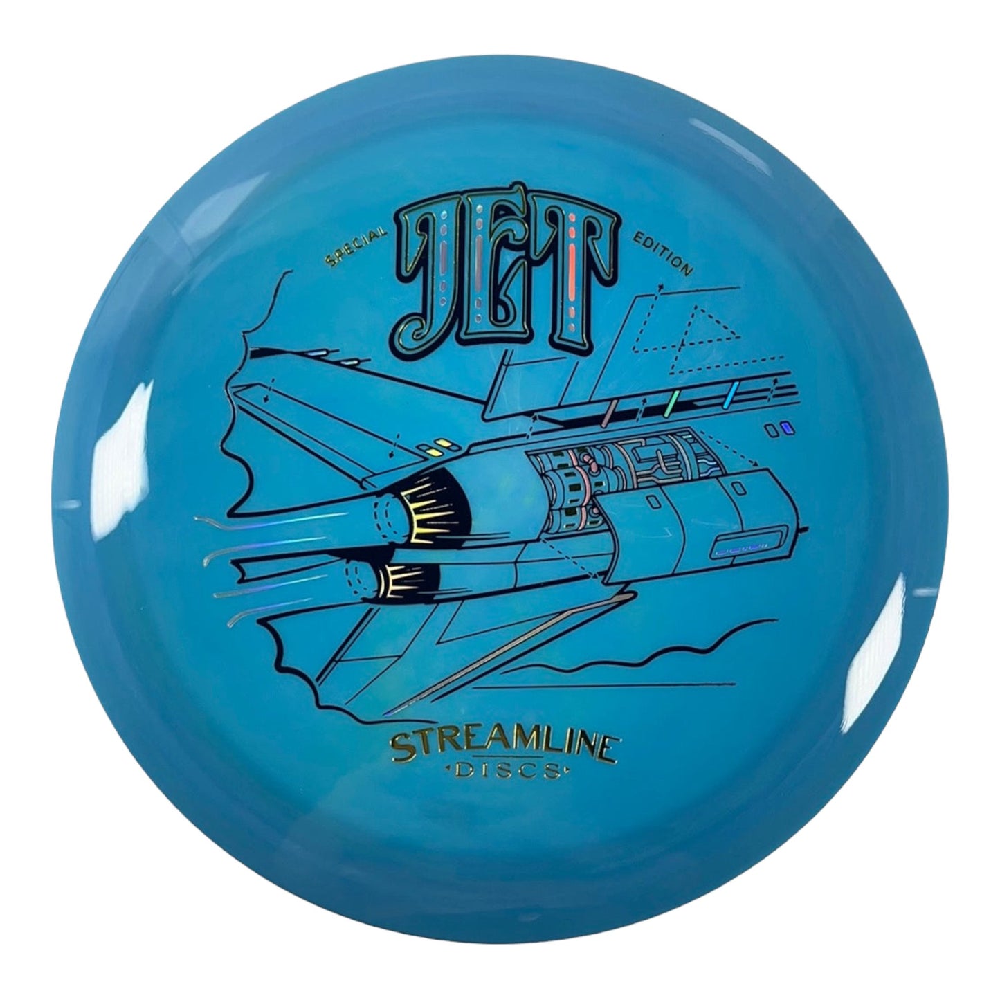 Streamline Discs Jet | Neutron | Blue/Black 174g (Special Edition) Disc Golf