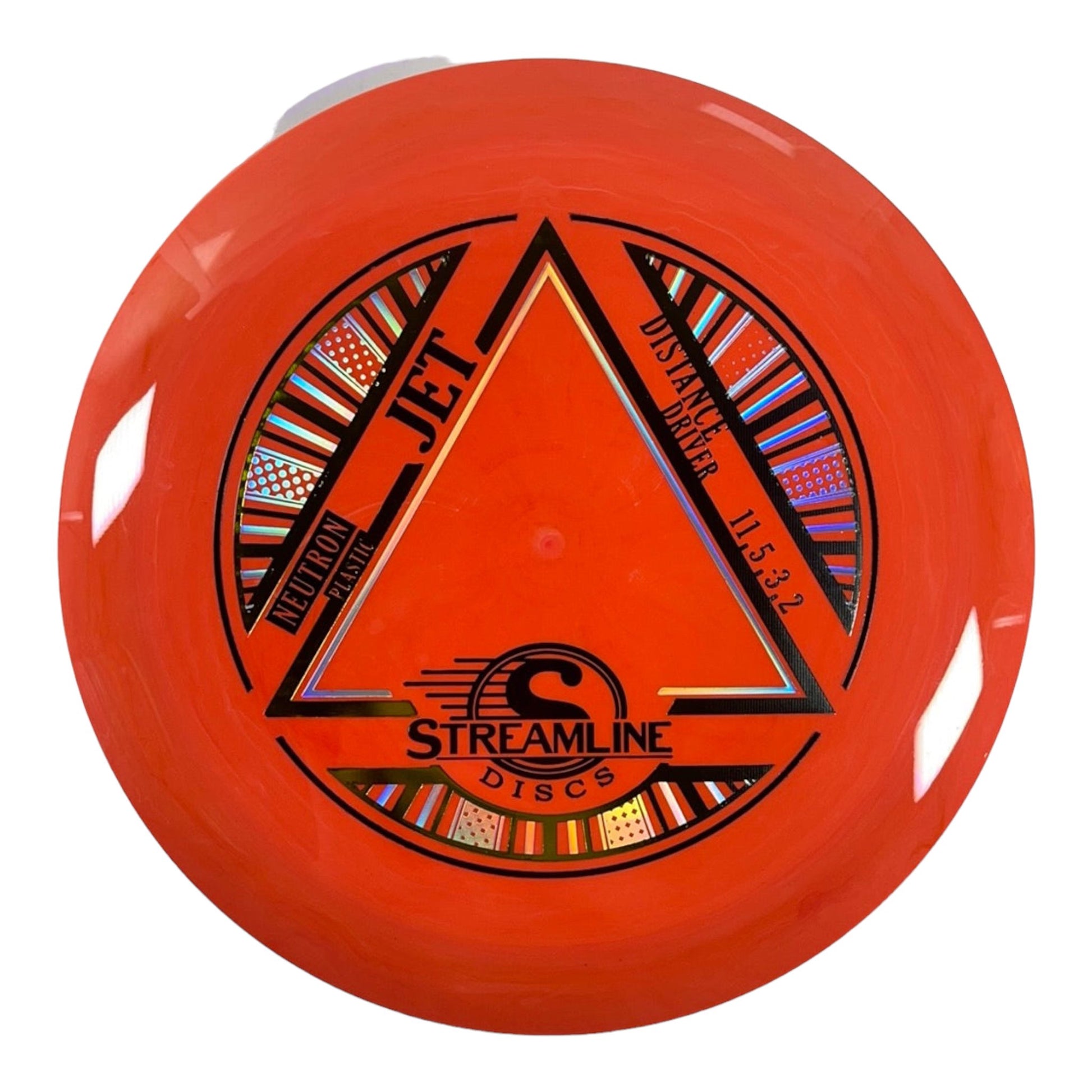 Streamline Discs Jet | Neutron | Orange/Green 175g Disc Golf