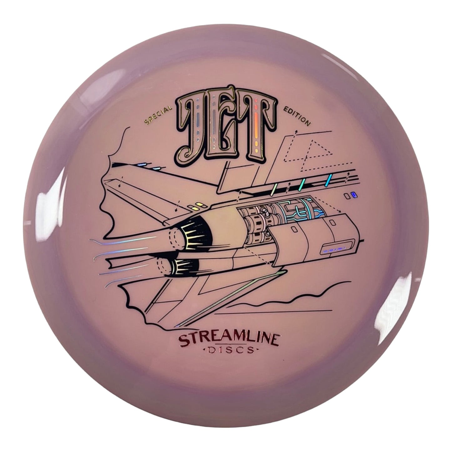 Streamline Discs Jet | Neutron | Purple/Gold 173g (Special Edition) Disc Golf