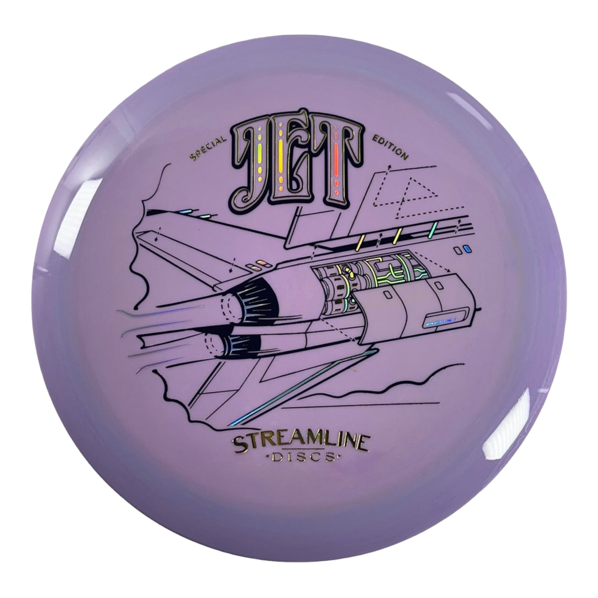 Streamline Discs Jet | Neutron | Purple/Green 168g (Special Edition) Disc Golf