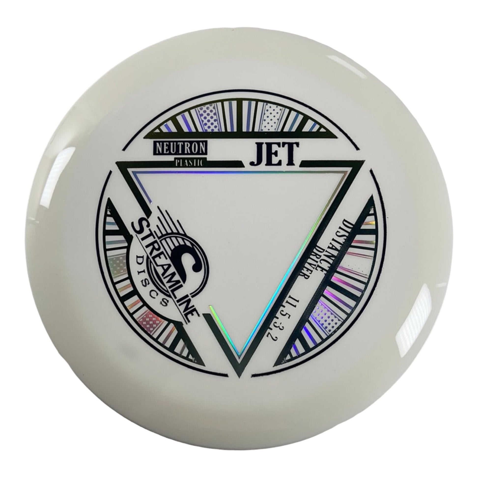 Streamline Discs Jet | Neutron | White/Green 168g Disc Golf