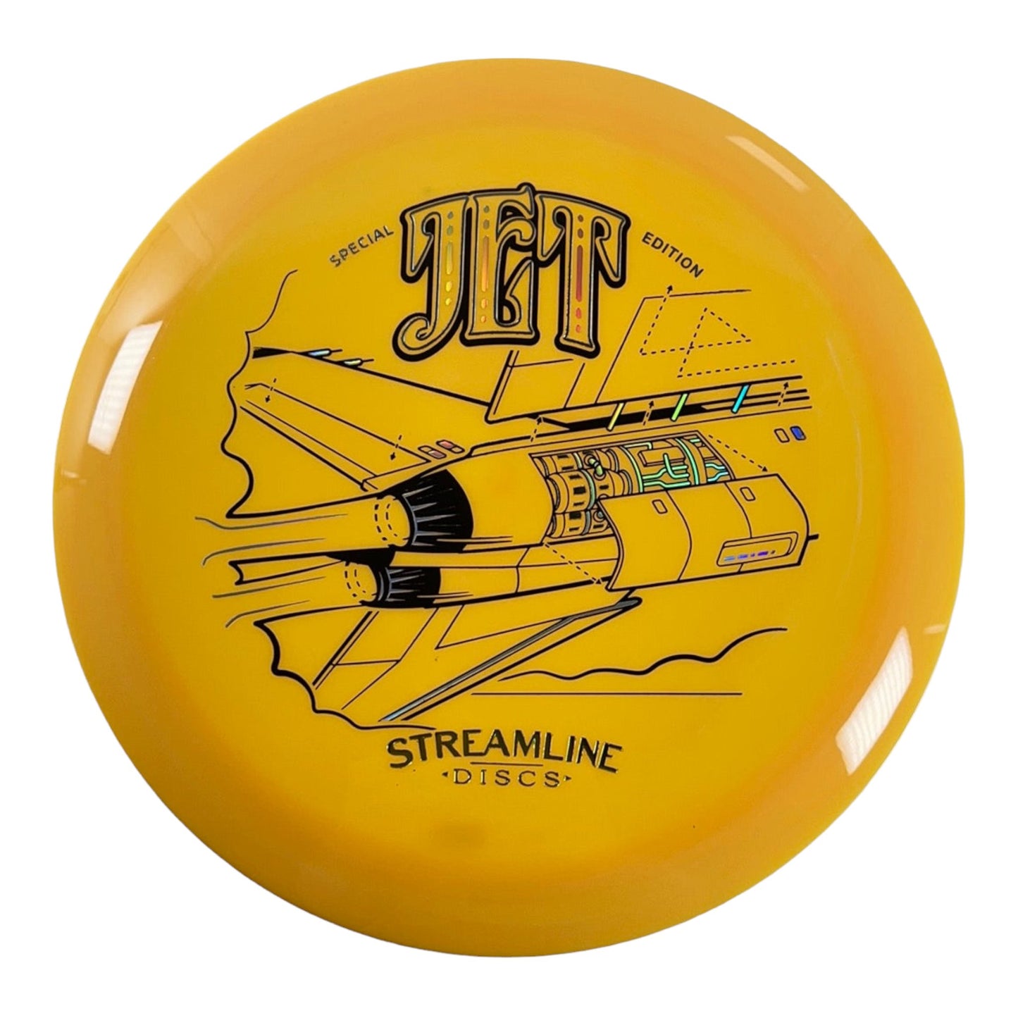Streamline Discs Jet | Neutron | Yellow/Blue 168g (Special Edition) Disc Golf