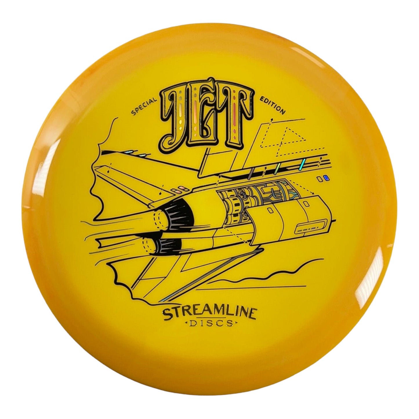 Streamline Discs Jet | Neutron | Yellow/Green 173g (Special Edition) Disc Golf