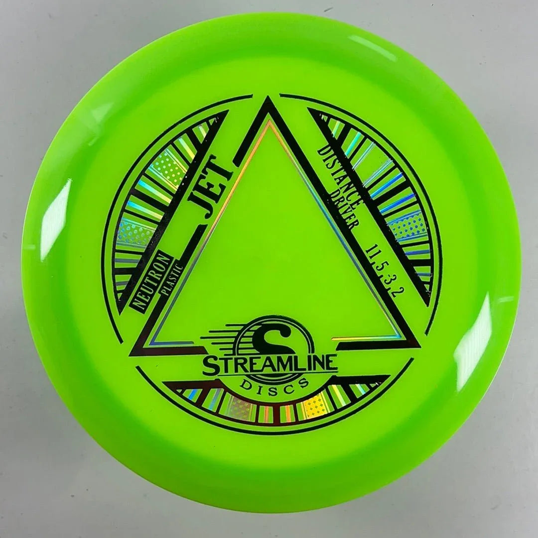 Streamline Discs Jet | Neutron | Green/Red 173g Disc Golf