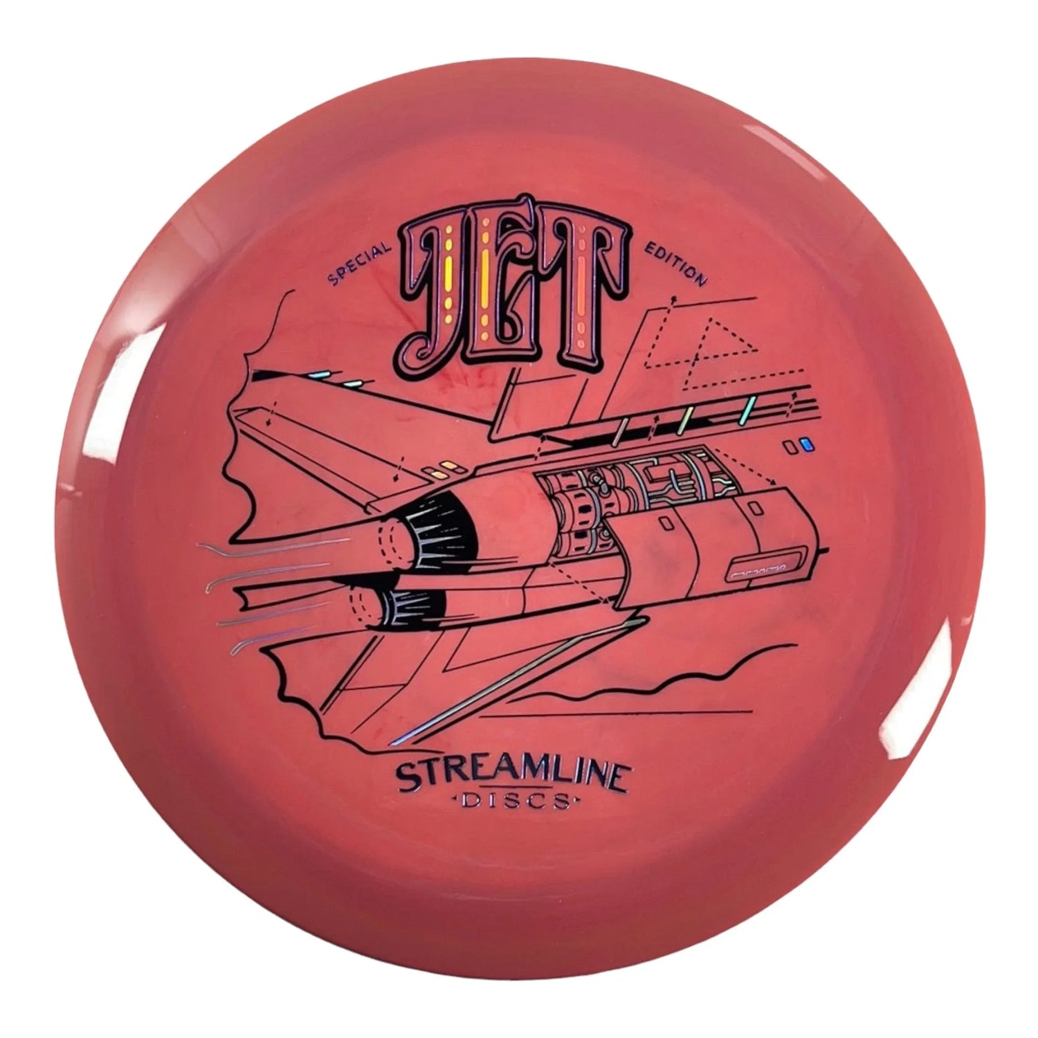 Streamline Discs Jet | Neutron | Pink/Blue 169g (Special Edition) Disc Golf