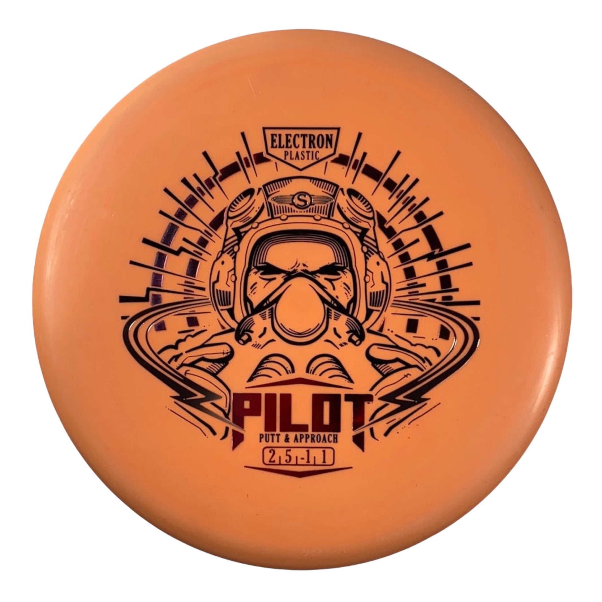 Streamline Discs Pilot | Electron | Orange/Red 168g Disc Golf