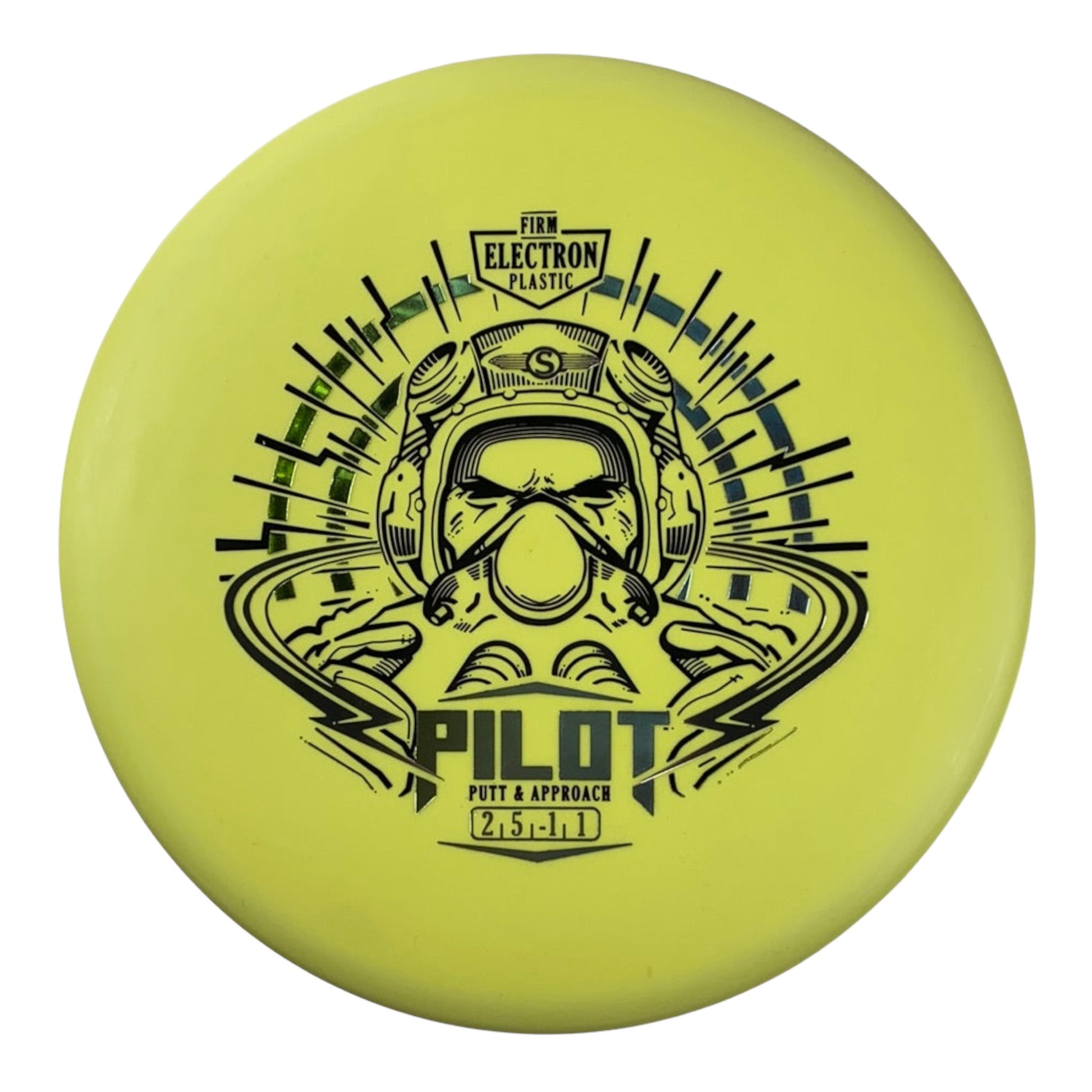 Streamline Discs Pilot | Firm Electron | Yellow/Blue 168g Disc Golf