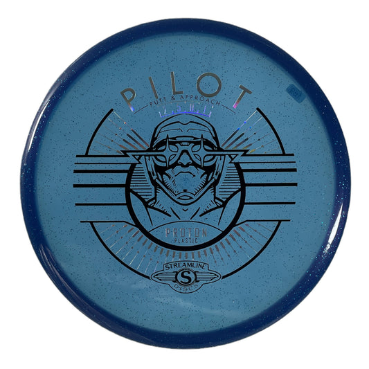 Streamline Discs Pilot | Proton | Blue/Black 169g Disc Golf