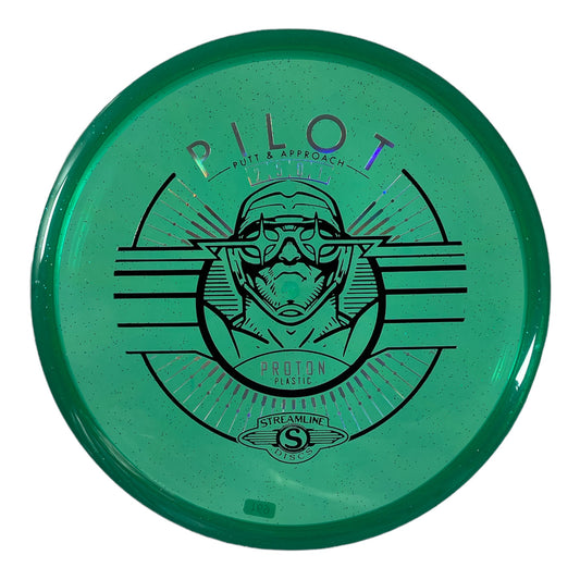Streamline Discs Pilot | Proton | Green/Black 169g Disc Golf