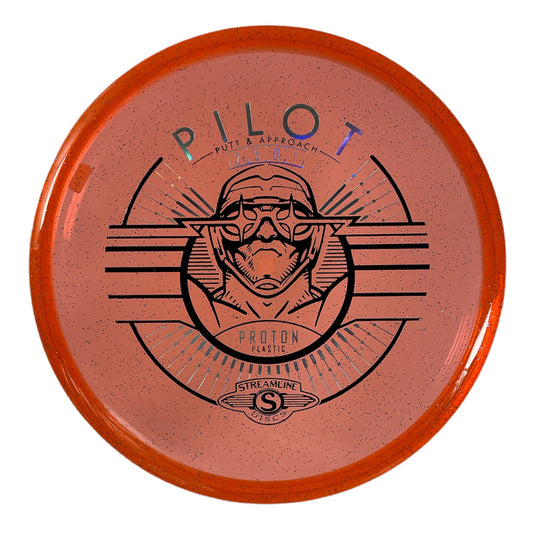 Streamline Discs Pilot | Proton | Orange/Black 174g Disc Golf