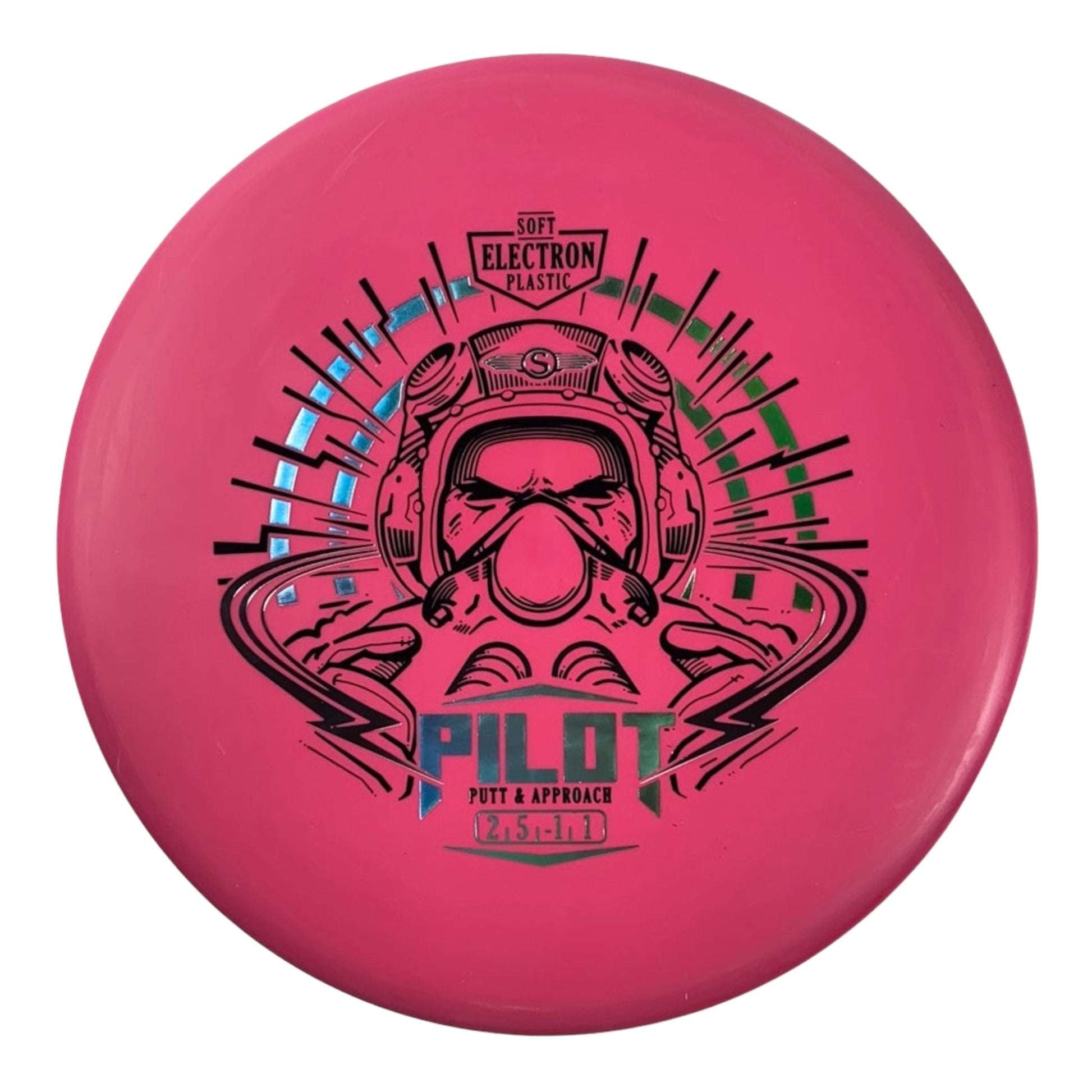 Streamline Discs Pilot | Soft Electron | Pink/Blue 172g Disc Golf