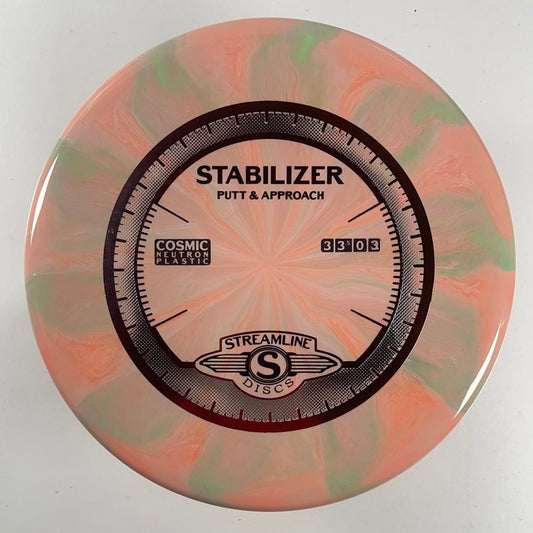 Streamline Discs Stabilizer | Cosmic Neutron | Pink/Pink 169g Disc Golf