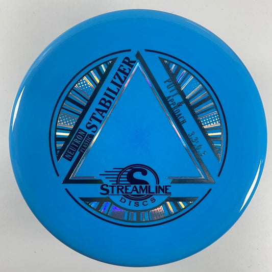 Streamline Discs Stabilizer | Neutron | Blue/Blue 175g Disc Golf