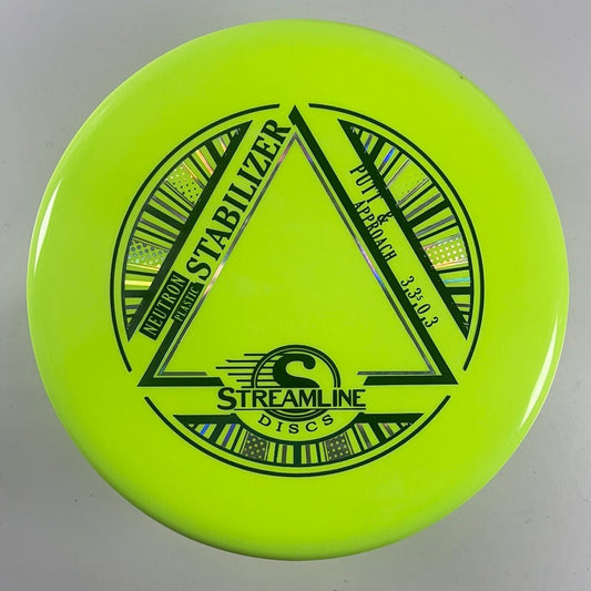 Streamline Discs Stabilizer | Neutron | Green/Blue 173g Disc Golf