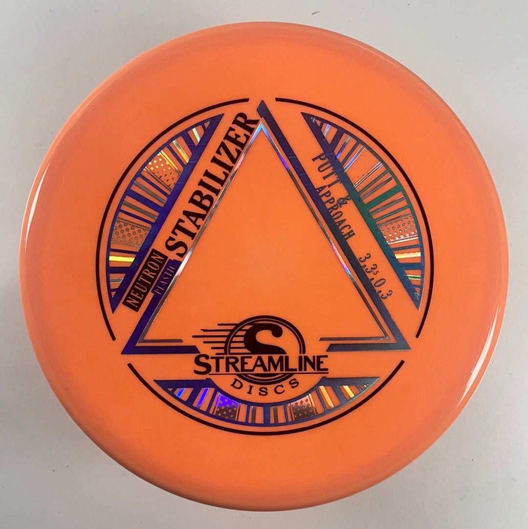 Streamline Discs Stabilizer | Neutron | Orange/Blue 168g Disc Golf
