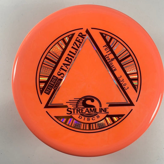 Streamline Discs Stabilizer | Neutron | Orange/Gold 174g Disc Golf