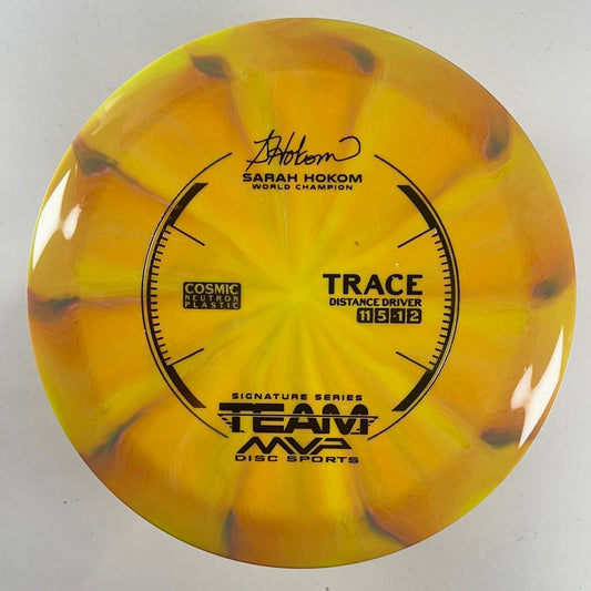 Streamline Discs Trace | Cosmic Neutron | Yellow/Gold 169g (Sarah Hokom) Disc Golf