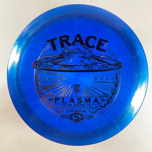 Streamline Discs Trace | Plasma | Blue/Blue 167g Disc Golf