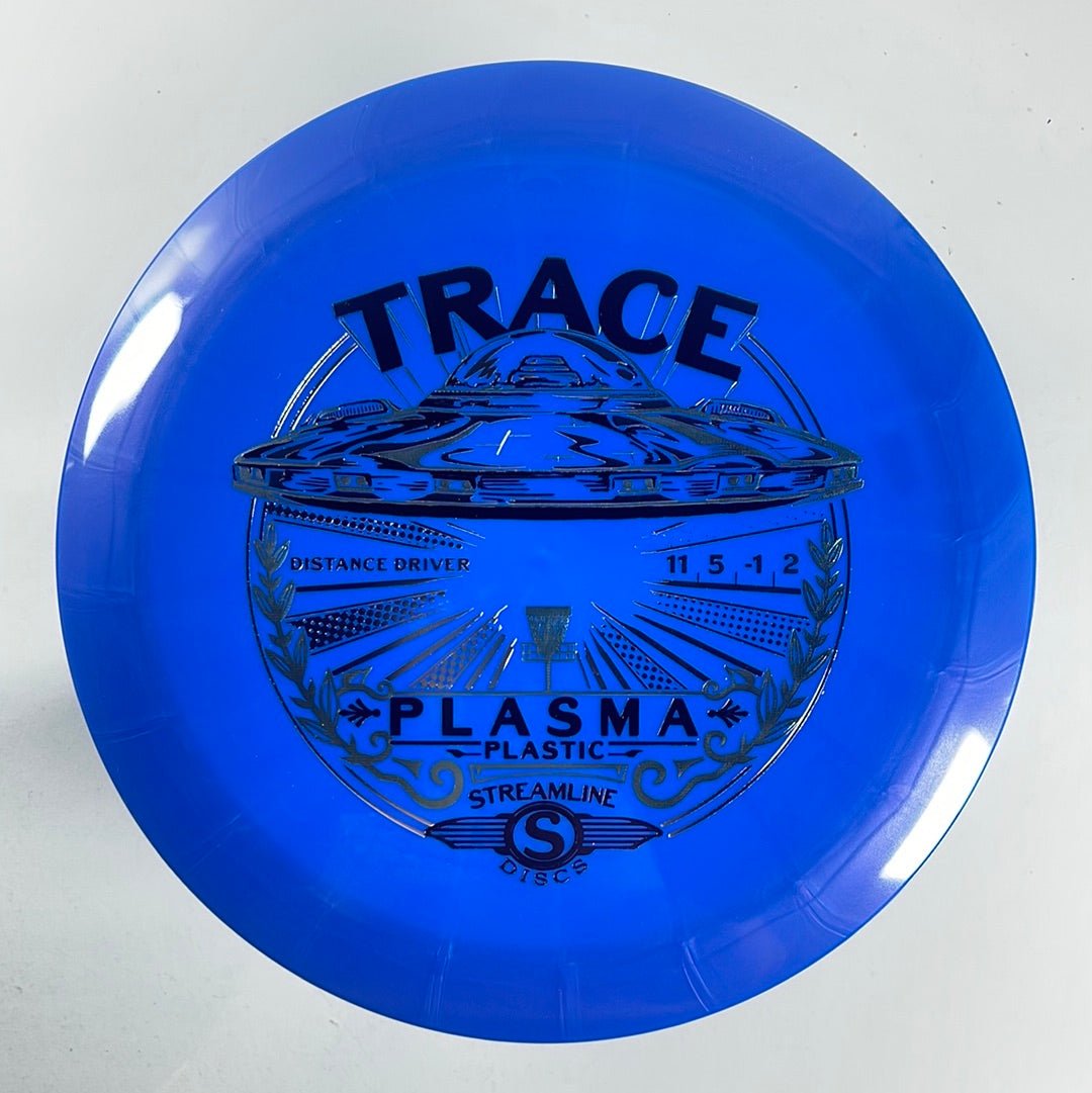 Streamline Discs Trace | Plasma | Blue/Blue 175g Disc Golf