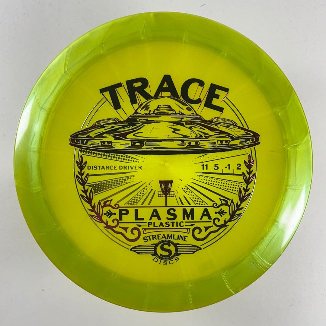 Streamline Discs Trace | Plasma | Green/Pink 167g Disc Golf