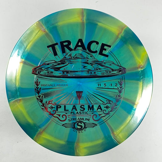 Streamline Discs Trace | Plasma | Green/Purple 167g Disc Golf