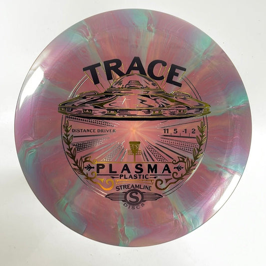 Streamline Discs Trace | Plasma | Purple/Gold 168g Disc Golf