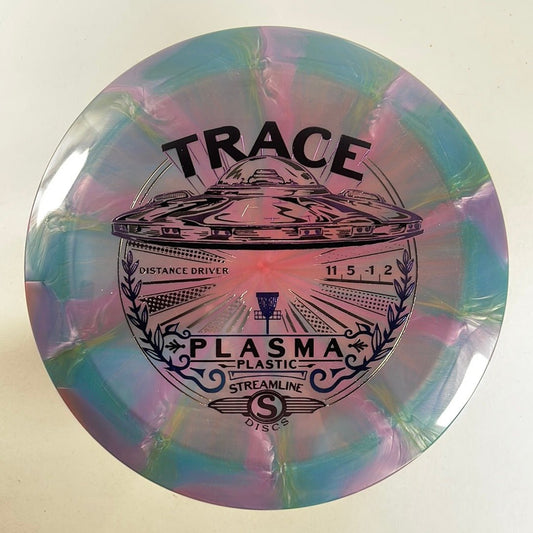 Streamline Discs Trace | Plasma | Purple/Purple 168g Disc Golf