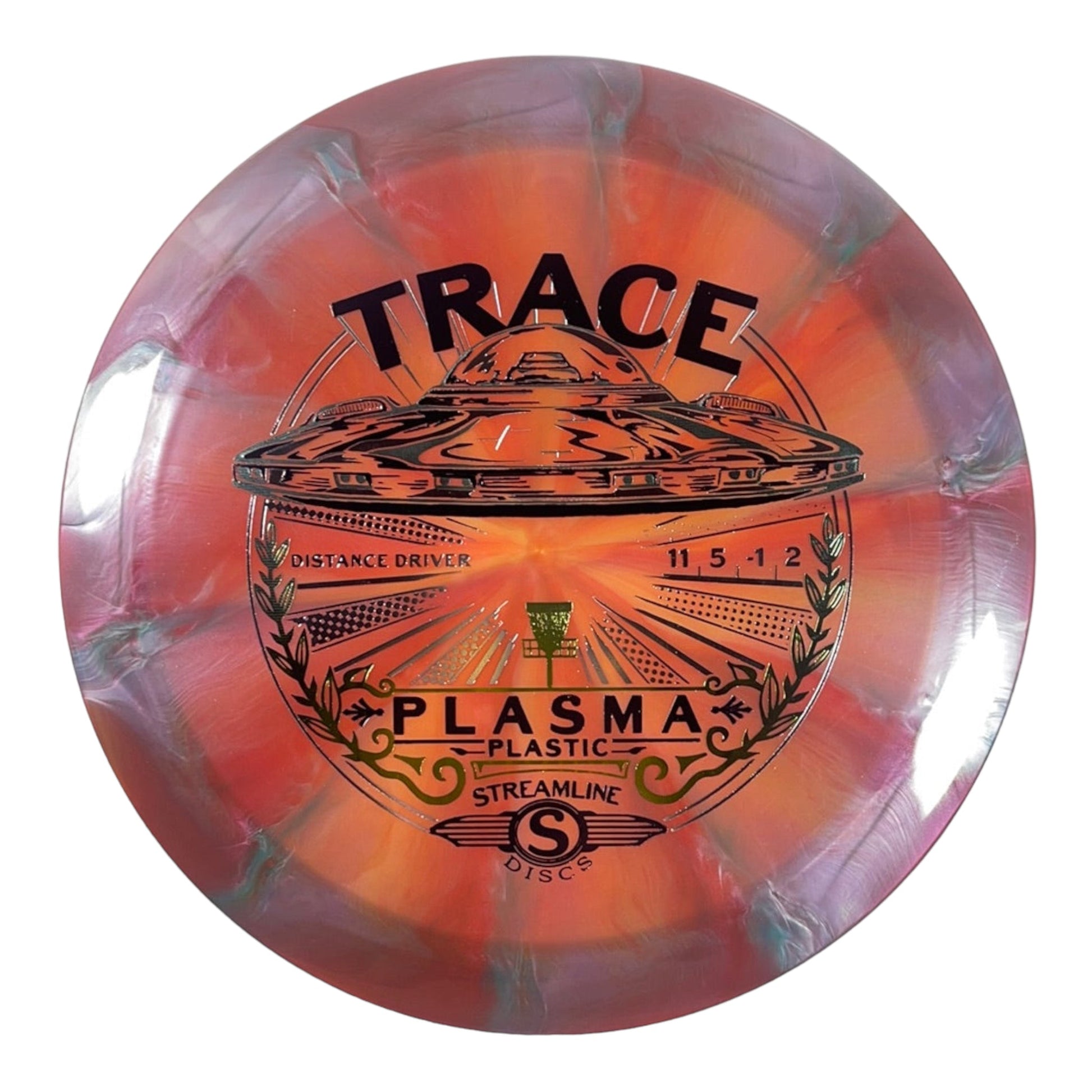 Streamline Discs Trace | Plasma | Red/Green 175g Disc Golf