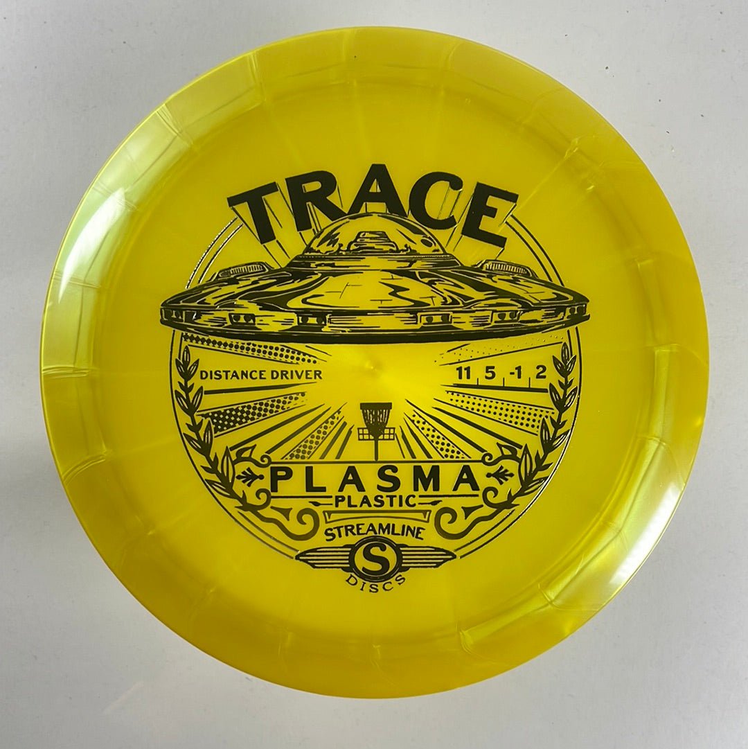 Streamline Discs Trace | Plasma | Yellow/Yellow 175g Disc Golf