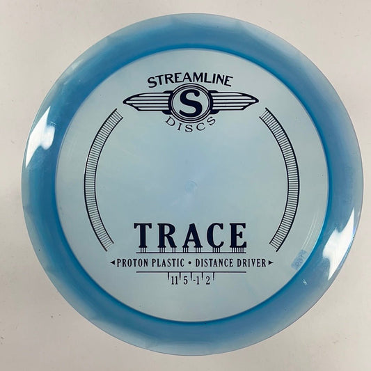 Streamline Discs Trace | Proton | Blue/Black 169g Disc Golf