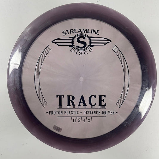 Streamline Discs Trace | Proton | Grey/Black 175g Disc Golf