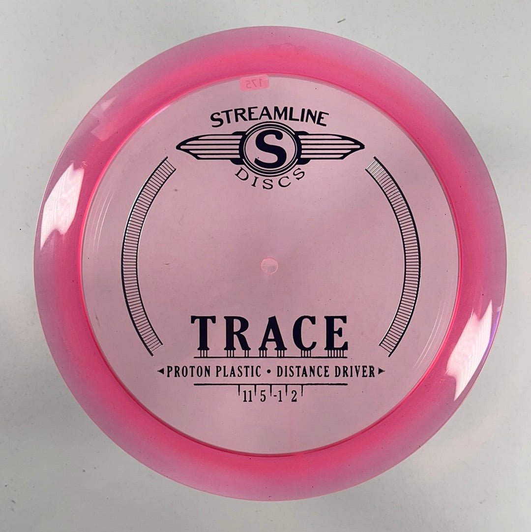 Streamline Discs Trace | Proton | Pink/Black 169g Disc Golf