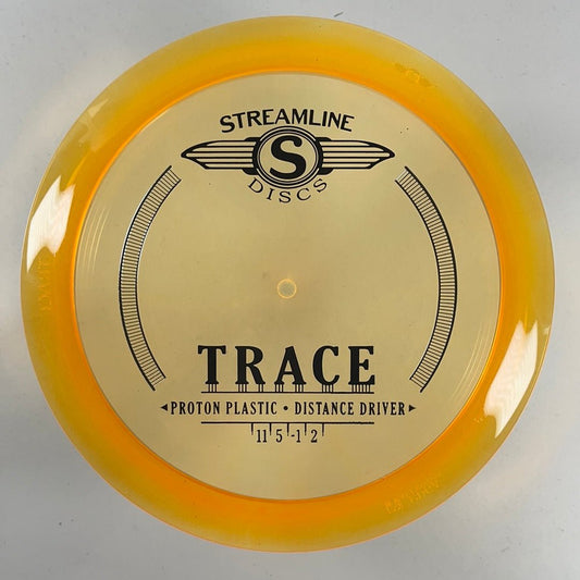 Streamline Discs Trace | Proton | Yellow/Black 173g Disc Golf